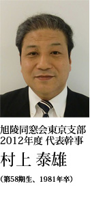 2012年度 当番幹事代表